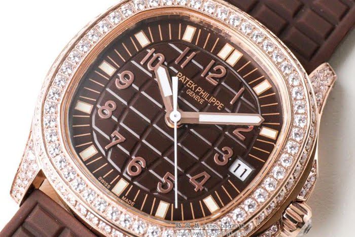 百達翡麗PATEK PHILPPE PP最新力作 原版複刻 女士腕表系列 18k玫瑰金鑲鑽 自動機械 女款手錶  wssb4049